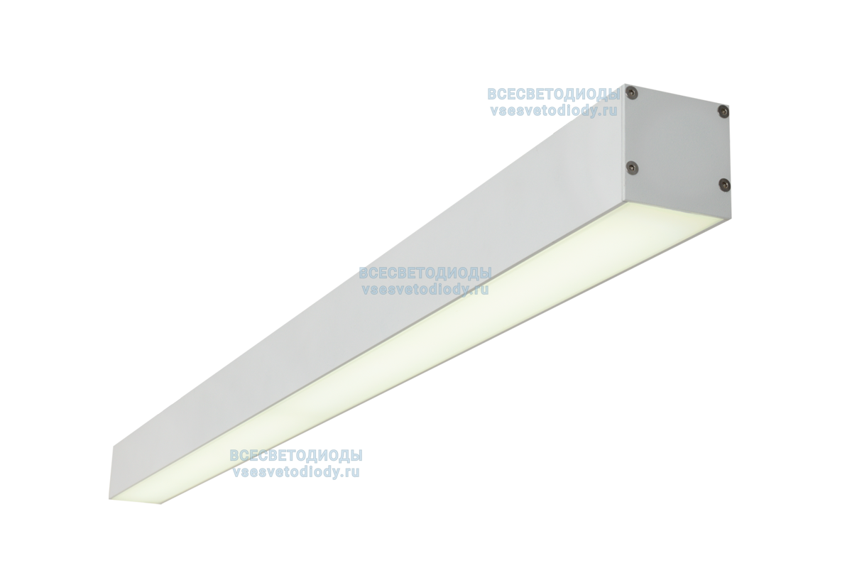 Светильник профильный L50 162W, 4515 мм, 5000К, белый, накладной, IP 40