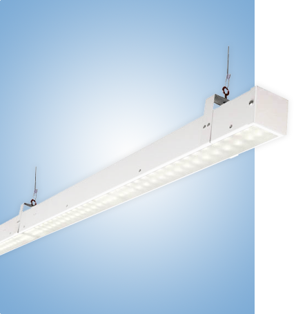Светильник Слимлайт серия vs311-54 с протоколом управления Dali с рассеивателем микропризма