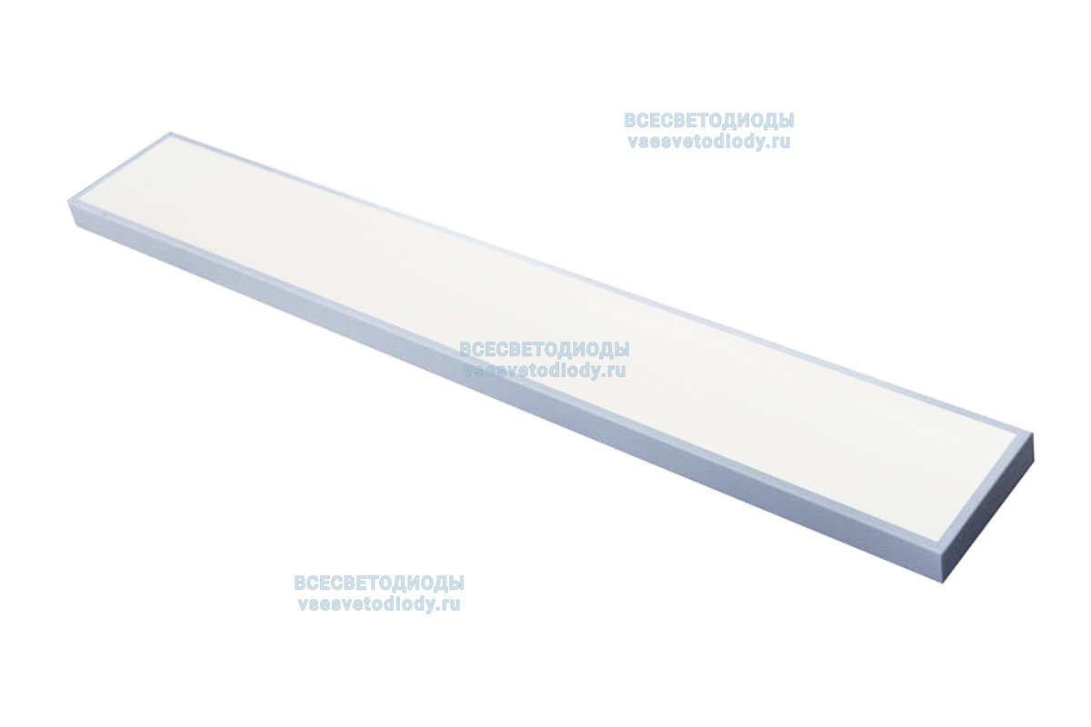 Светильник Макси 76W-6500Lm  6000-6500К Опал IP40 с БАП (vsesv) на 3 часа